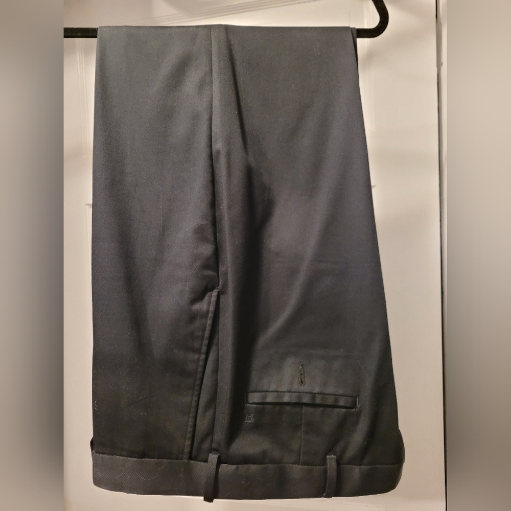 Haggar classic fit no iron khaki grey dress pants 40x31
